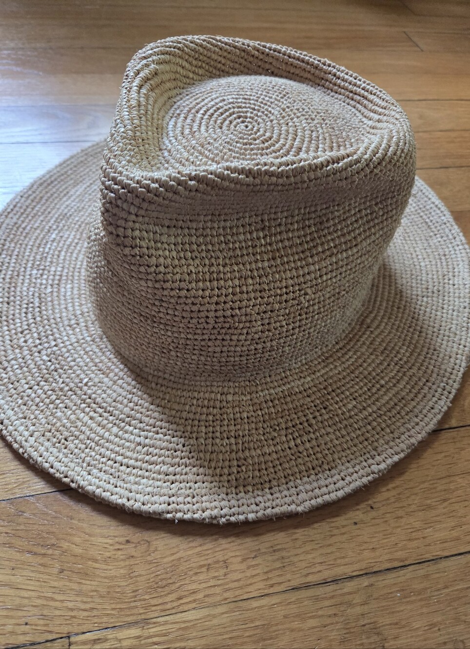 Lack Of Color Unisex Inca Fedora in Straw